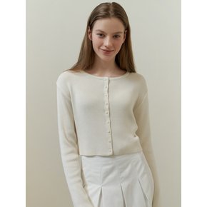 Soap silk cardigan (ivory)