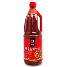  청정원 가정용 매운갈비양념 2kg 화끈한 갈비 양념