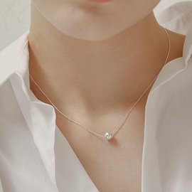 Hei [(여자)아이들 미연, 태연, 트와이스 지효, 김민주, 송해나착용] swarovski pearl necklace