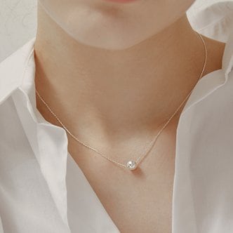 Hei [(여자)아이들 미연, 태연, 트와이스 지효, 김민주, 송해나착용] swarovski pearl necklace