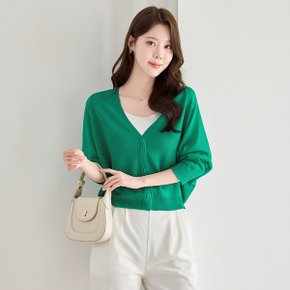 브이넥 가오리소매 루즈핏 가디건_M2603CD023B