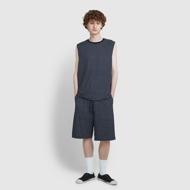 JAJU 25 S/S  남 퀵드라이 민소매 라운지 티셔츠  J205201107