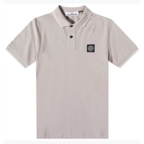 2SC18 Stretch Cotton Pique Polo Shirt 10152SC18 V0092 로고패치 스트라이프 폴