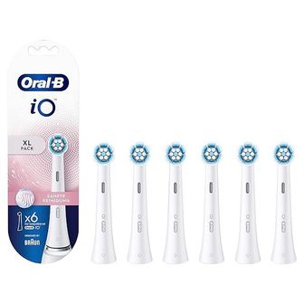  독일 오랄비 전동칫솔모 OralB iO Gentle Cleaning Electric Toothbrush Heads 6 Pieces Gentle