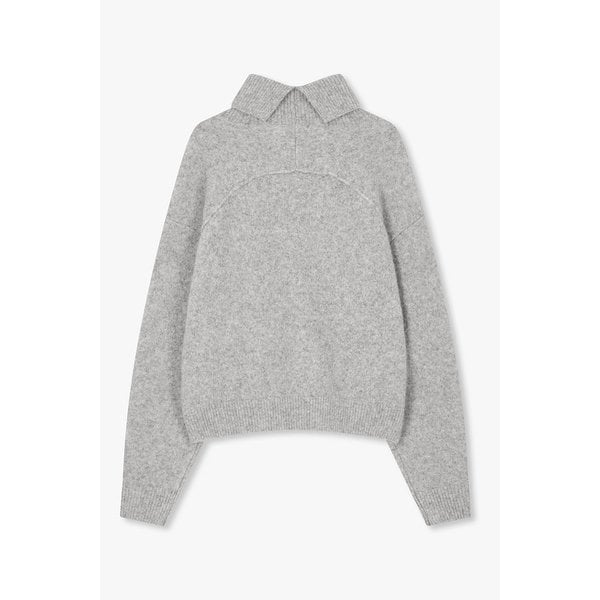 알파카 블렌드 터틀넥 풀오버 니트 9105452C04086