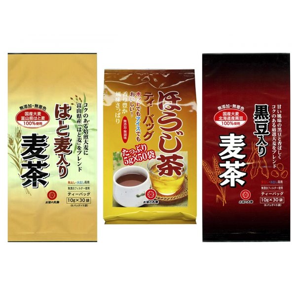 [세트 상품]수출로 맛있는 아소트(하토 보리 밀차 10g×30포 블랙 콩 들어간 보리 차 10g×30포g - SSG.COM