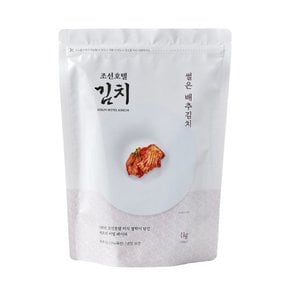 [조선호텔김치] 썰은 배추김치 1kg, 2개