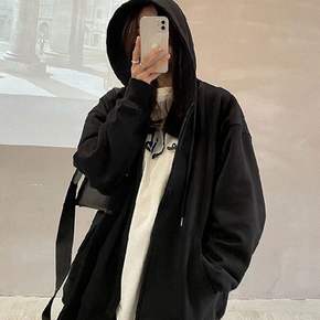 후리스 플리스 뽀글이 점퍼 자켓 집업 편한 캐주얼 여성 나들이 루즈핏 후드 잠바