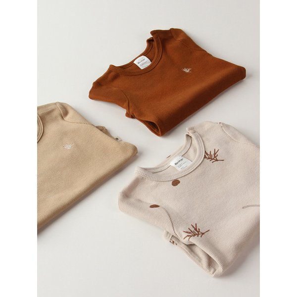 낙우송 바디슈트 - Autumn pine tree bodysuit