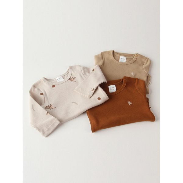 낙우송 바디슈트 - Autumn pine tree bodysuit