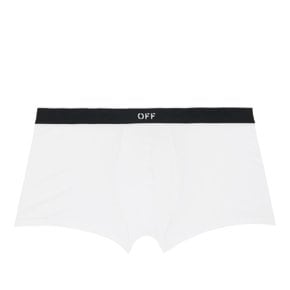 화이트 오프 스탬프 박서 브리프 세트 OMUH007S24JER0010101 WHITE WHIT