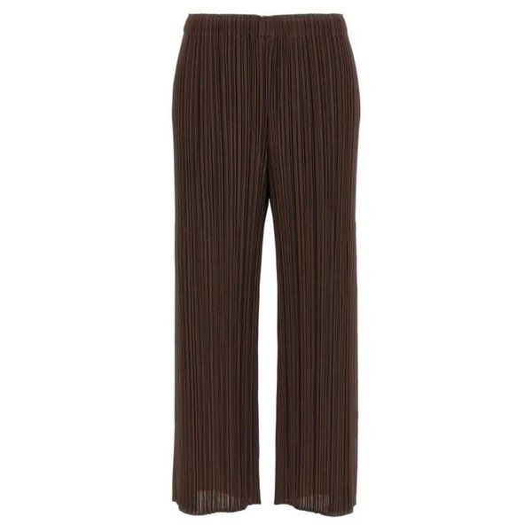 25SS 플리츠플리즈 트레이닝 조거 팬츠 PP56JF13345 DARK BROWN DOM