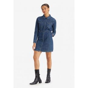 4620766 Levis FLYNN WESTERN CORE DRESS - Denim dress a new york moment