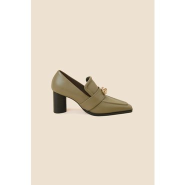 슈콤마보니 Fling star loafer pumps(khaki) DG1BA24505KHI