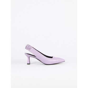 블랑수블랑 Nana Slingback Pumps Leather Lilac