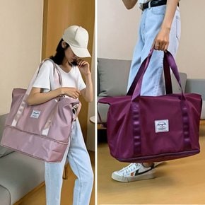 여행용 대용량 확장형 보스턴백 캐리어 결합백 보조가방 기내용 트래블백