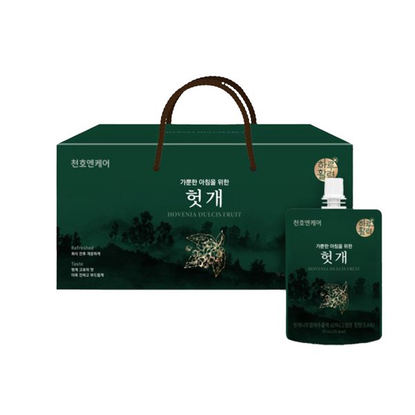 [천호앤케어]하루활력 헛개즙 (70ml x30포) x 1Box