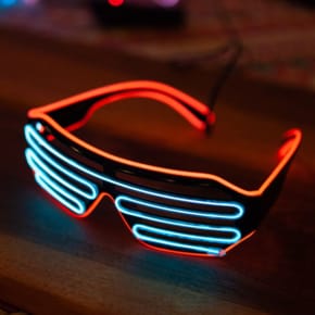 할로윈안경 소품 LED 안경 파티 코스튬 분장