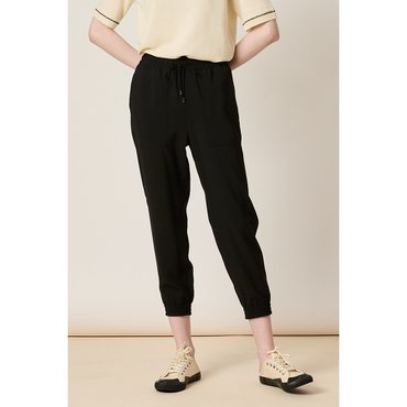 BCBG 드로우스트링 밴딩 조거 팬츠 (B2F7P303)