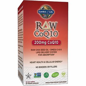 가든오브라이프 오메가 로 코큐텐 RAW CoQ10 60정