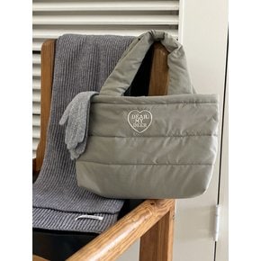 방수) Padding tote bag_light olive