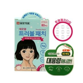 대용량 네오덤 트러블패치 투명타입 80매입