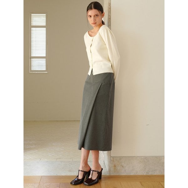 [리퍼브] PUFF SLEEVE CARDIGAN  / 3COLOR