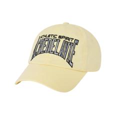 VARSITY LOGO BALL CAP LIGHT YELLOW 바시티로고볼캡 옐로우 ACVLBC-LYW