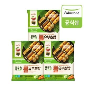 풀무원 롤 유부초밥(280g/2~3인분)X3봉