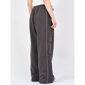 SIDE RIBBON STRING 2-WAY SWEATPANTS DGR