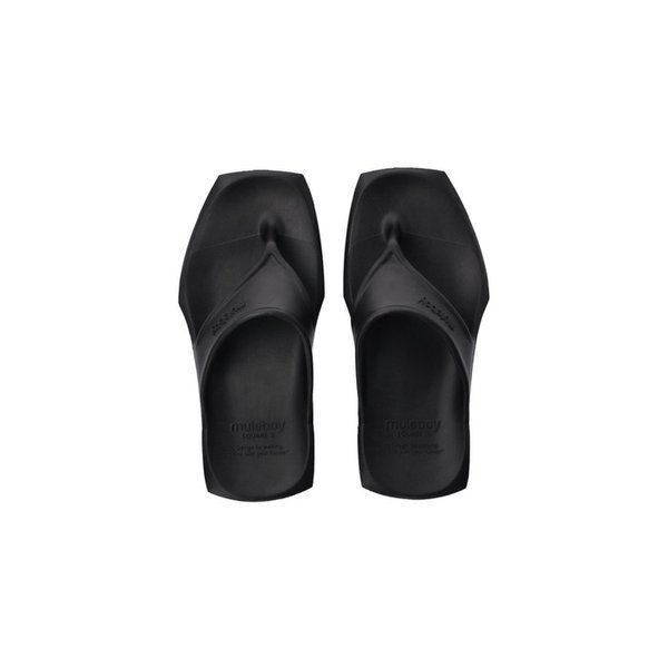 스퀘어 엑스 플립플랍 블랙(BLACK)