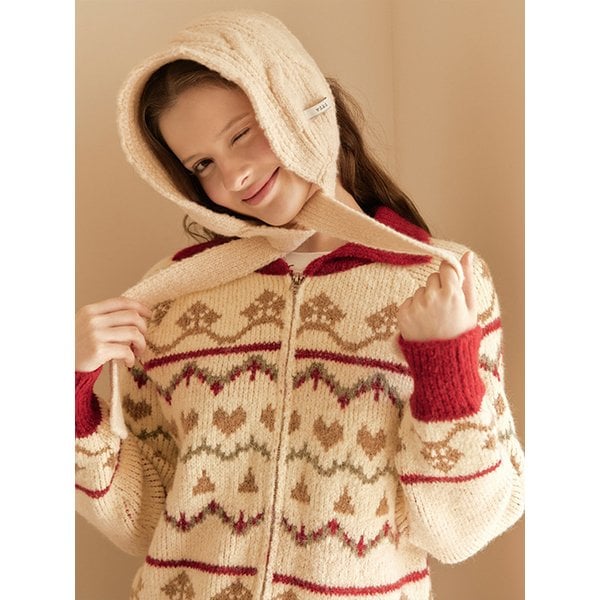 케이블 니트 귀도리 (TLAHY2045)