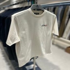 레노마 RPBMTT66A S S 베이지컬러 캐주얼 자수포인트 반팔 라운드 LE1221860816