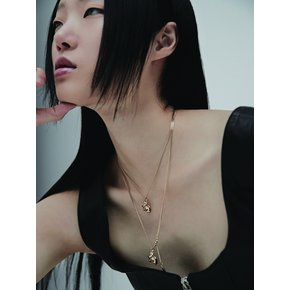 178 Angle harmony Necklace (2 Color)