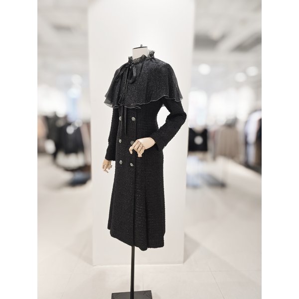 [파주점] [더아이잗컬렉션]럭스 트위드 더블 버튼 원피스 CR3A0OP921