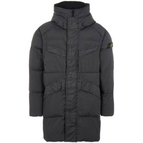 STONE ISLAND 스톤아일랜드 22FW 771570123 V0029 와펜패치 크링클랩스 롱패딩 블랙 남성 패딩 T