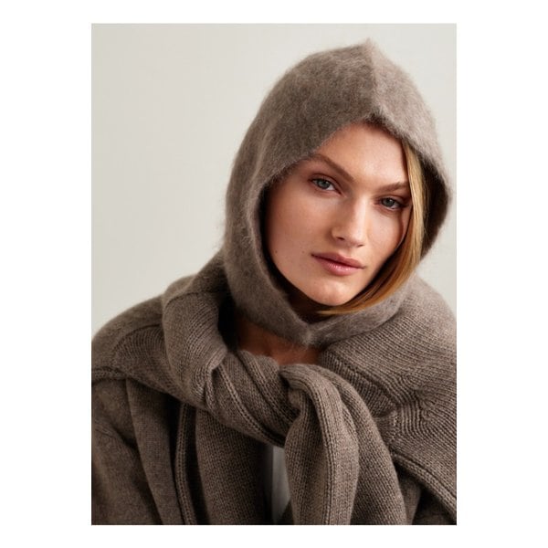 브러시드 캐시미어 발라클라바 베이지 46376663162904568