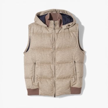 샌프란시스코마켓 림페르미아빌레/A+287 DRAP KD REAL DOWN VEST/남성 다운조끼패딩/LDD2M20002