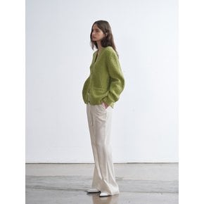 OMBRE KNIT OUTER  (PISTACHIO)