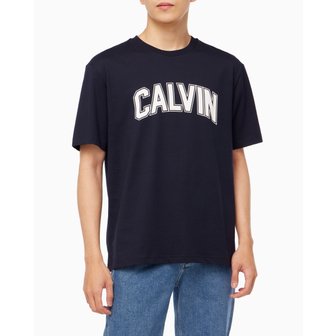 Calvin Klein Jeans [파주점] *특가*[캘빈클라인진]CK진공용 바시티 로고 반팔 티셔츠(J400310-CHW)