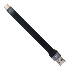 C TO A케이블 꼬임방지 USB3.1 65W 10Gbps 15CM