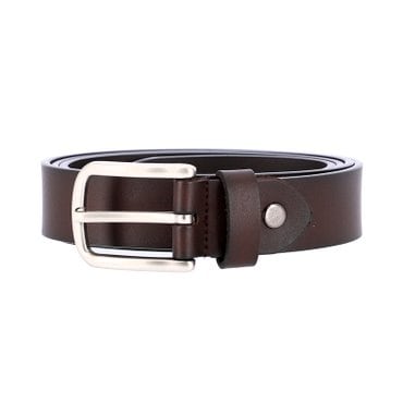 피에르가르뎅 남여공용 통가죽 은장버클벨트 폭2.8cm브라운01M31830AW1FR