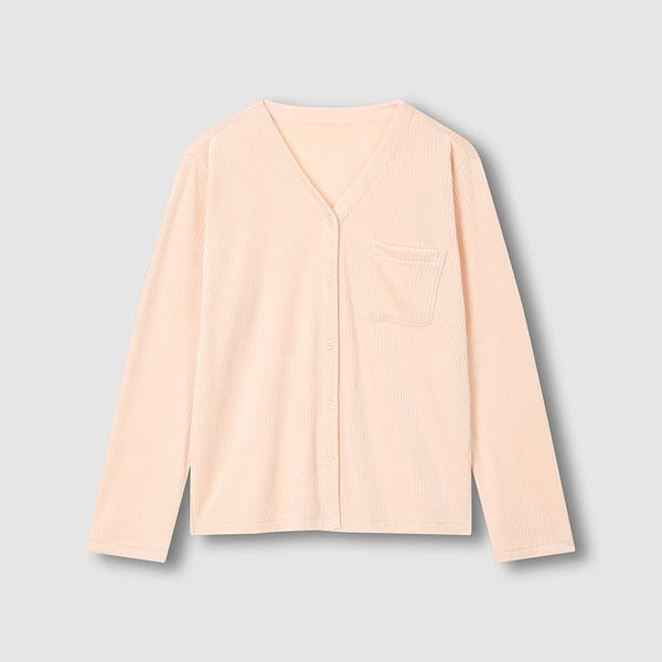 여 골지 밍크 라운지 가디건 J205401019064