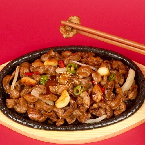 통마늘닭똥집1