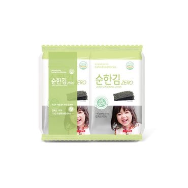 베베푸드 순한김 제로 1.45g*8봉 아기김