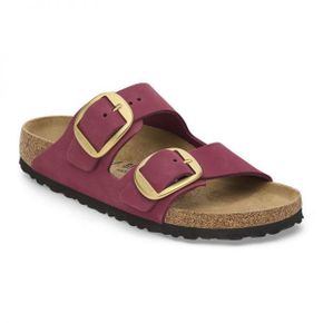 우먼 Birkenstock 아리조나 빅 버클 Nubuk 레더 - Berry Crush 1027986