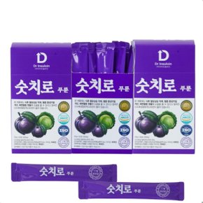 숫치로 푸룬즙 유산균 20ml X 90포 물안들어간 푸룬주스 양배추푸룬 푸룬진액엑기스 임산부 아기 HACCP인증