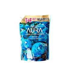  엘지생활건강 사프란 AURA 프리미엄 리필 1.7L 화이트 블라썸