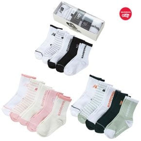 [5PCS] 에센셜 장목 양말 박스 세트 (NK8EFS205U)