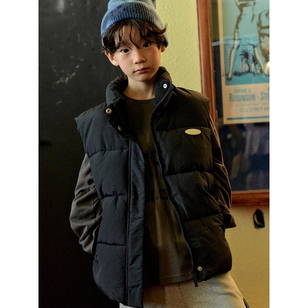 오버핏 패딩 조끼_3COLOR (S-MOM)